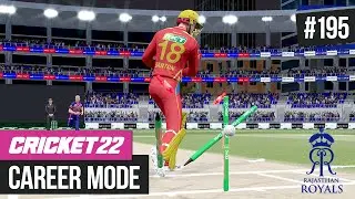 CRICKET 22 | CAREER MODE #195 | IPL FINALS!