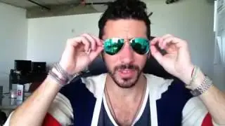 Ray-Ban RB3025 112/19 Aviators - Green Flash Mirrored Lenses Review