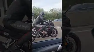 Honda CBR650R SC Projekt Auspuff Bikerlife #motorradfahren #Rennen