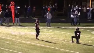 Harrison Browne Field Goal Hackettstown vs Warren Hills #1