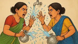  #phadilifestyle पानी भरने के चक्कर में बहुत बड़ा झगड़ा हो गया!”