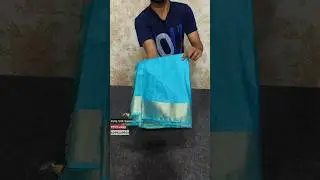 kota silk blue colour saree #kotasilk #kotasaree
