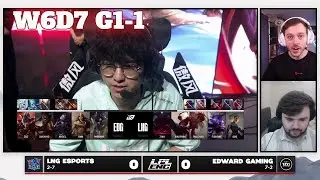 EDG vs LNG - Game 1 | Week 6 Day 7 LPL Summer 2025 Split 3 | Edward Gaming vs LNG Gaming G1 full