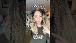 What I&rsquo;ve learned from bleaching my natural hair #naturalhairjourney