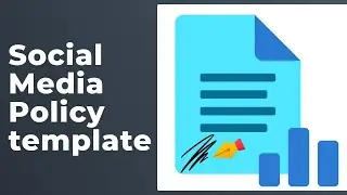 Social Media Policy template - How To Write Social Media Policy