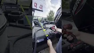 Remove Line from Fishing Reel.  FAST!!!! #shorts