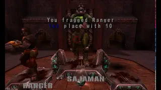 Let's Play Retro Games - Quake 3 Arena on Q3DM1