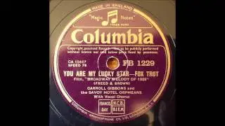 You are my lucky Star, Carroll Gibbons, 1935