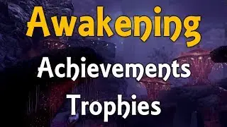 Awakening - Achievements/Trophies Leaked (Call of Duty: Ghosts Invasion DLC)