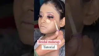 Bridal Makeup up Tutorial #shortvideo #shorts #trendingshorts #makeuptutorial #bridalmakeup #tripta