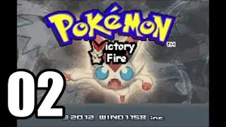 Pokemon Victory Fire Let's Play - Part 2 - AMBERYELLOW TOWN & CAYON PASSAGE