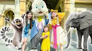 Cam Cam thăm quan sở th&uacute; thấy con c&aacute; sấu ,cho vượn c&aacute;o ăn - Cam Cam TV