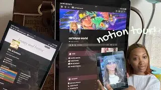 how i organize my life using notion! | school, content creation, etc | notion tour