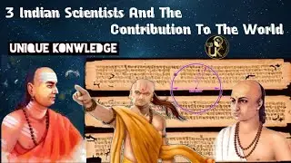 3 Indian Scientist & Their Contribution To The World || @uniqueknowledge07