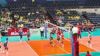 Djanel Welch Cheng's Set Sets Up Ranya Musa's Lightning Spike - Petro Gazz vs Galeries