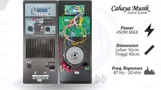 YAMAHA DBR-12 Modifikasi Kit power Actif HA-300 Plus #yamaha #rdw #tiktok #kafekampung #mackie
