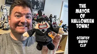 The Mayor of Halloween Town! The Mayor Scentsy Buddy Clip