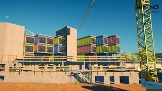 [LIVE] Construction Simulator #5 - XÂY DỰNG KHÁCH SẠN BẰNG CONTAINER
