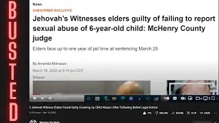 JW Elders BUSTED!//Response to WT Court Case//
