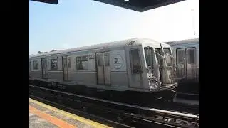 R40 slant garbage trains via west end (2008)