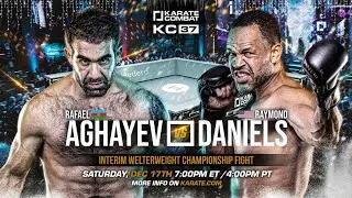 INSANE KARATE FIGHT: Rafael Aghayev VS Raymond Daniels - Who Will Win?