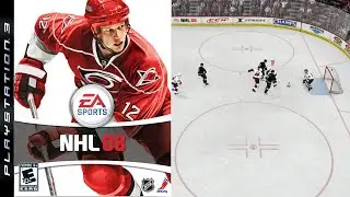 NHL 08 - Gameplay on PS3 [No Commentary]