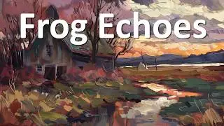 Frog Echoes | Relaxing Frog Sounds from Southern Ontario | Ideal for Sleep, Study, Work, or Focus