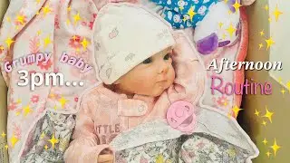 Afternoon Routine With a Grumpy Reborn Doll|Reborns World