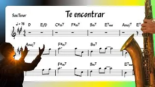 Te encontrar | PARTITURA Sax Tenor (Bb) | GOSPEL