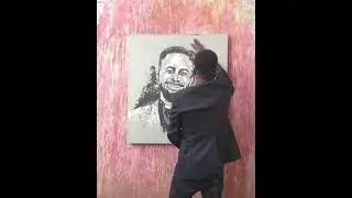 peinting Herman Amisi by artkash ib