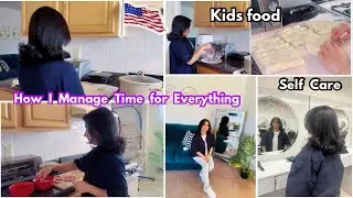 Mom Busy Daily Routine in America | Homemade food Recipes for kids