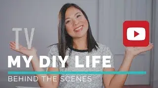My DIY Life BEHIND THE SCENES | Simply Cher Cher | From TV to YOUTUBE