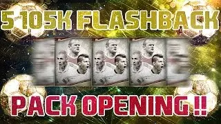 BRAND NEW 5X105K FLASHBACK PACKS | FIFA MOBILE