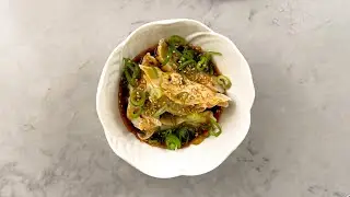 Sichuan dumplings i krispig chiliolja (f&auml;rdiga p&aring; 7 minuter!)