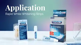 Application - Rapid White Whitening Strips