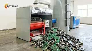 Stop Burning PCBs! Safer & More Profitable E-Waste Recycling Solution