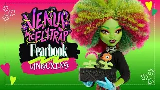 Venus McFlytrap Fearbook 🌿 | Unboxing Monster High G3