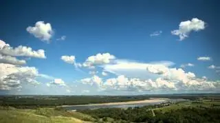 4K Cloud Timelapse, Mandan, ND