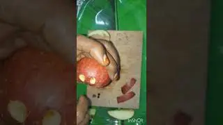 How to make apple crab#apple crab cutting tricks #apple crab carving plate decoration ideas#appleart