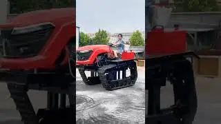 New crawler excavator, customized display#tractoragricultural machinery# Agriculture