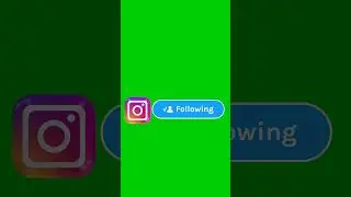 Instagram follow green screen (copyright free)|green screen|Green screen|