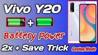 How to Save Battery Power On Vivo Y20 | Vivo Y20 Battery Save Trick