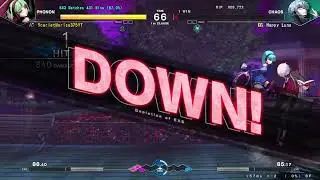 UNDER NIGHT IN-BIRTH II Sys:Celes (PC) - Marisa v Happy Luna (Match 10)