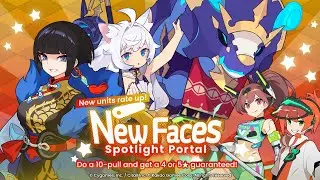 New Characters Couette, Shuilong, Middy, & Axem Banner Gacha (100 Pulls) - World Flipper Global