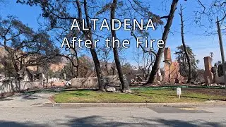 Driving Altadena After the Eaton Fire, Los Angeles CA