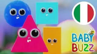 Canta e Impara con le Forme Magiche 🎵🌟: Canzone Educativa per Bambini! 📚🌈