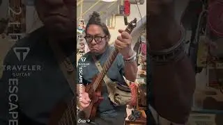 |:| Traveler Guitar : ESCAPE MARK III #fret12th #guitar #travelerguitar #silentguitar #elixirstrings