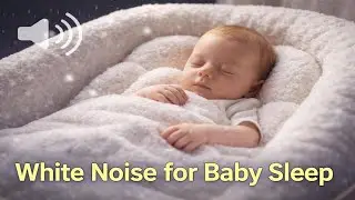 Baby Sleeping White Noise Black Screen Hair Dryier For Babies Good Sleep 8 Hours ASMR !