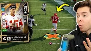 PATRICK MAHOMES THROWING DOTS! CRAZY PERFORMANCE! MADDEN 20 ULTIMATE TEAM