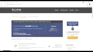 Download Eclipse  IDE for java EE Developer